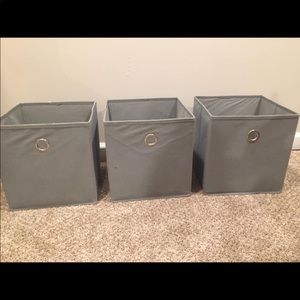 11” cube storage bins